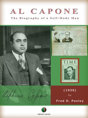 cover image of AL CAPONE--The Biography of a Self-Made Man